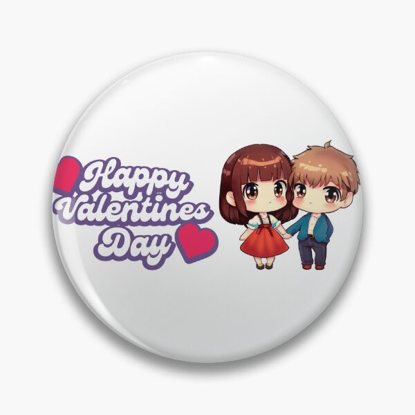 Item preview, Happy Valentine's Day Anime (AB) designed and sold by CivitanMedia.