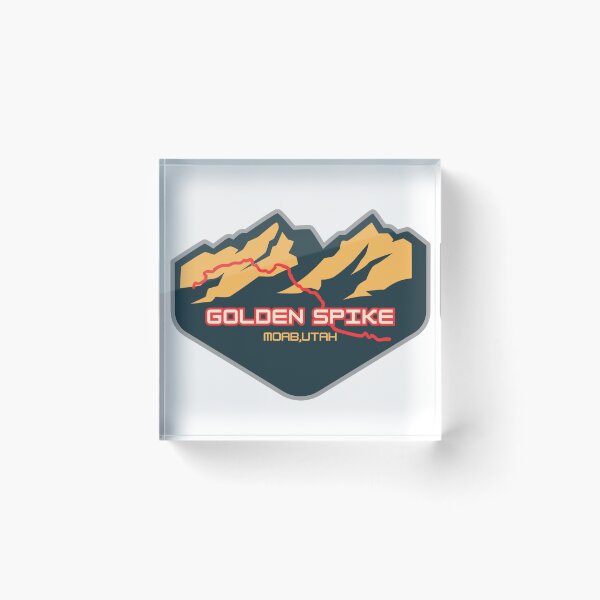 Item preview, Golden spike moab utah designed and sold by Trail Ready T-Shirt TR.