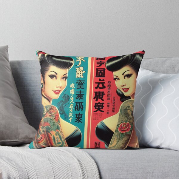Item preview, Retro Oriental Girls designed and sold by PulpVintage.