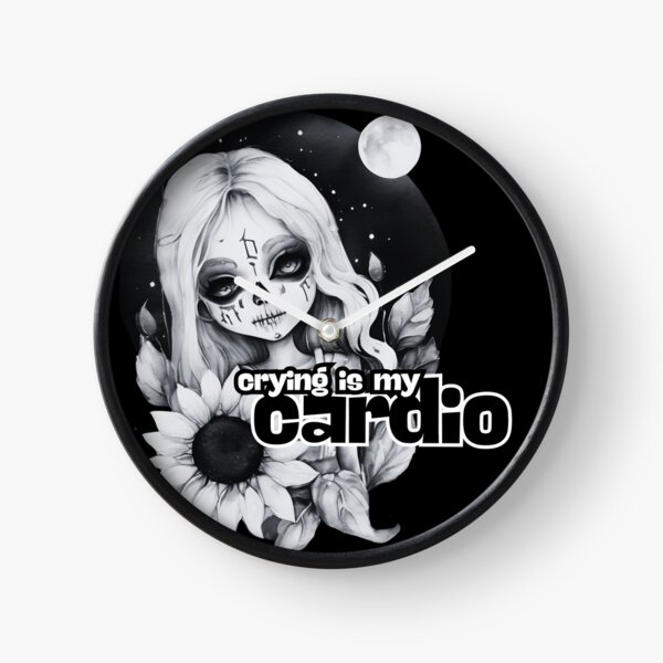 Item preview, Goth Emo Crying Is My Cardio designed and sold by ToxxicApple.