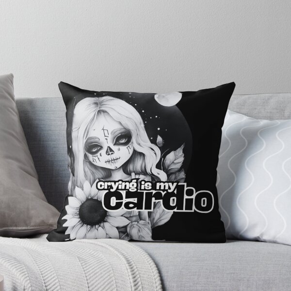 Item preview, Goth Emo Crying Is My Cardio designed and sold by ToxxicApple.