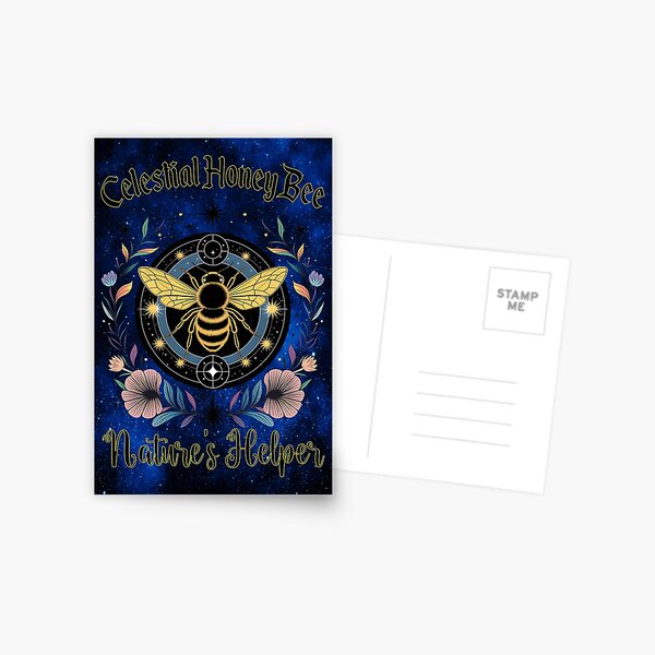 Item preview, Celestial Honey Bee: Nature's Helper designed and sold by MysticOzzy.
