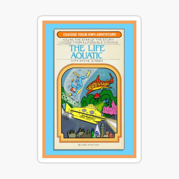 Zissou Adventure Sticker
