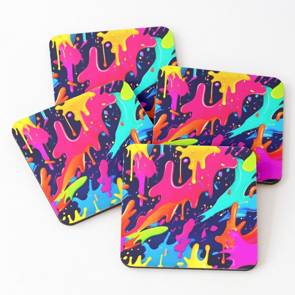 Item preview, Dripping Color Chaos designed and sold by Health And Fitness Posts e-Store.