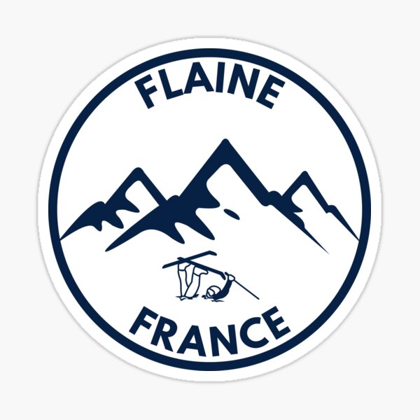 Item preview, Flaine Ski Resort France Mountain designed and sold by karmdaf.