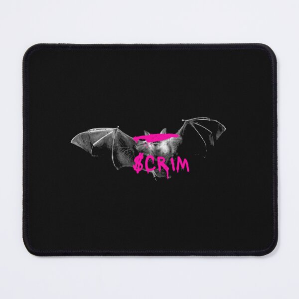 Item preview, Scrim Urban Bat Graffiti Pink Street Art Design designed and sold by Mystikos Art.