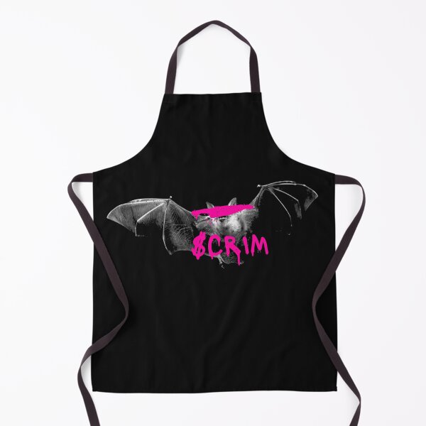 Item preview, Scrim Urban Bat Graffiti Pink Street Art Design designed and sold by Mystikos Art.