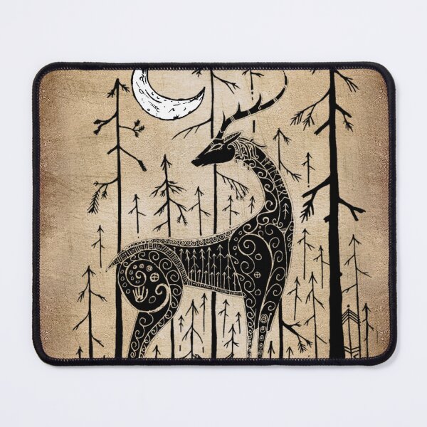 Item preview, Deer in the forest designed and sold by aftakarok.