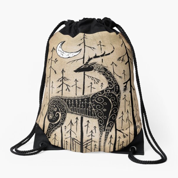 Item preview, Deer in the forest designed and sold by aftakarok.