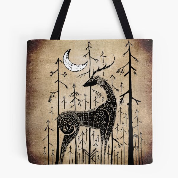 Item preview, Deer in the forest designed and sold by aftakarok.