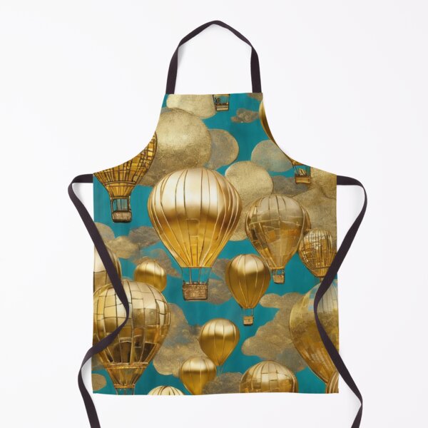 Item preview, Hot Air Gold Balloons designed and sold by TheDarkWardrobe.