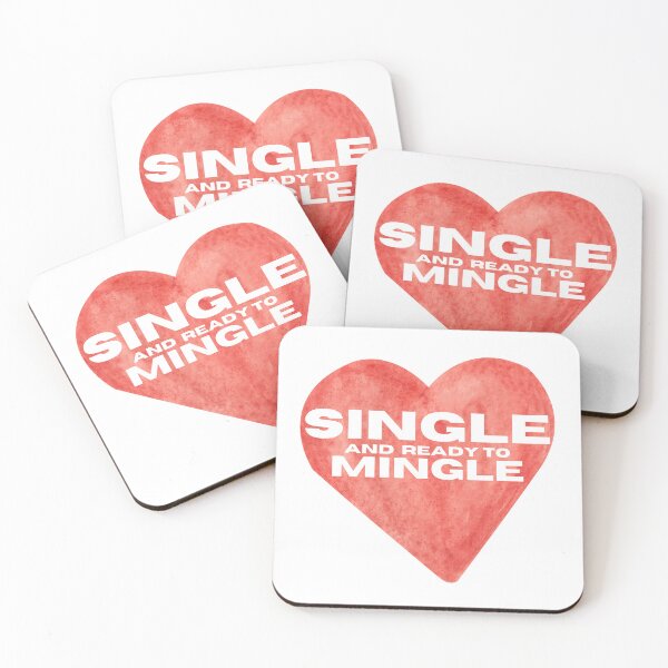 Item preview, Single and Ready to Mingle (SM) designed and sold by CivitanMedia.