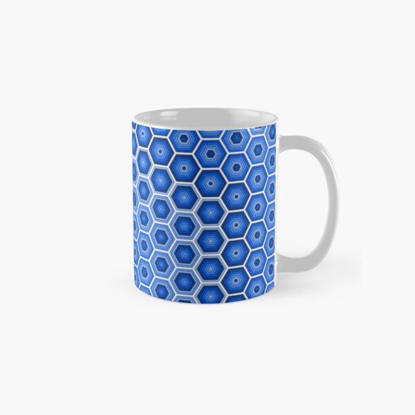 Item preview, Blue Hexagons designed and sold by Lindsey Popejoy.
