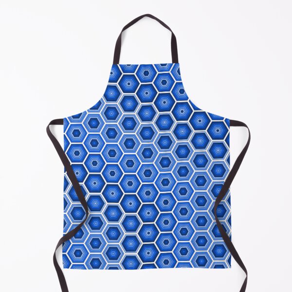Item preview, Blue Hexagons designed and sold by Lindsey Popejoy.