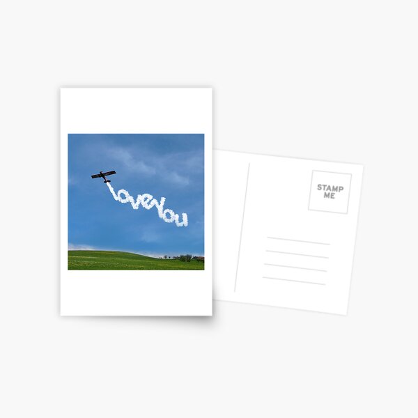 Item preview, Avion escribe te amo en el cielo designed and sold by PurefireDesigns.