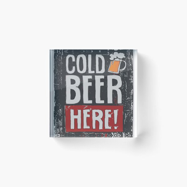 Item preview, Cold Beer Here designed and sold by SickoManifesto.
