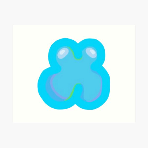 Item preview, Bubble letter X designed and sold by Artistkhg.