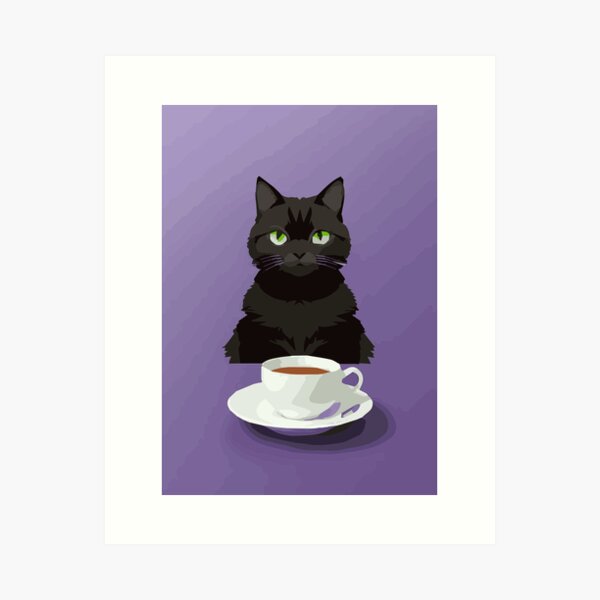 Item preview, Kitty Cat Cuppa 2 designed and sold by CreatorStudios.