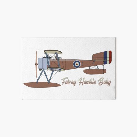 Item preview, Fairey Hamble Baby British WW1 Floatplane Graphic Memorabilia designed and sold by MilitaryMart.