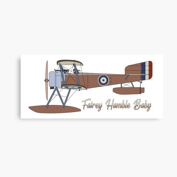 Item preview, Fairey Hamble Baby British WW1 Floatplane Graphic Memorabilia designed and sold by MilitaryMart.