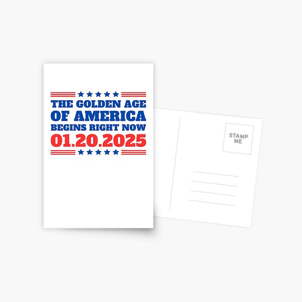 Item preview, The Golden Age of America Begins Right Now designed and sold by fusedtees.
