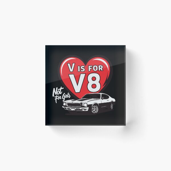 Item preview, V is for V8 designed and sold by MonkiFlipp.