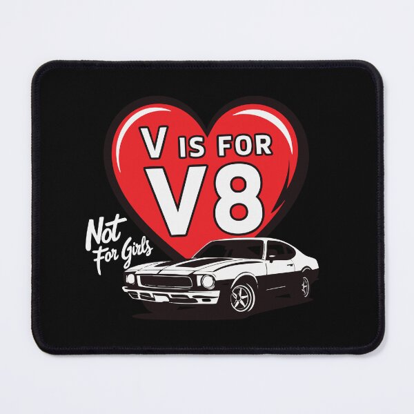 Item preview, V is for V8 designed and sold by MonkiFlipp.