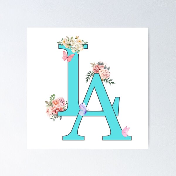 Item preview, Light Blue Los Angeles LA designed and sold by Agit.