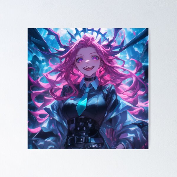 Item preview, Goth Anime Girl designed and sold by CursedbyLilith.