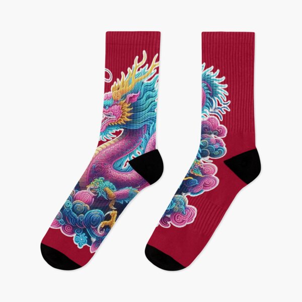 Item preview, Golden dragon of water, chinese new year, lotus and trees  designed and sold by Sugar Wisdom .