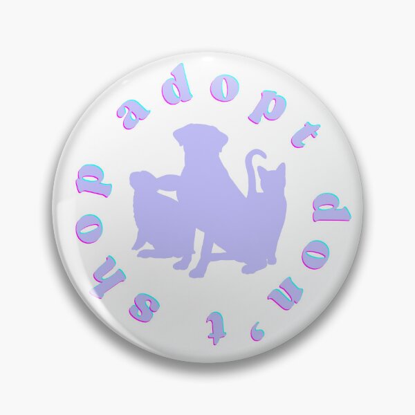 Item preview, Adopt don’t shop designed and sold by KWZCreates.
