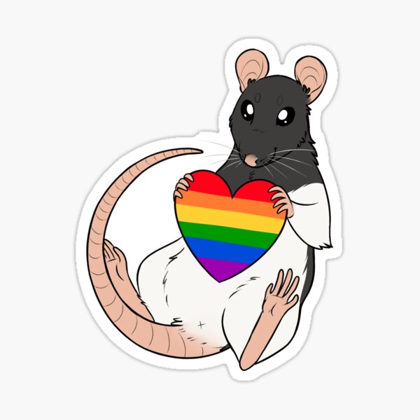 Item preview, Pride Rat- Gay designed and sold by beth foxes.