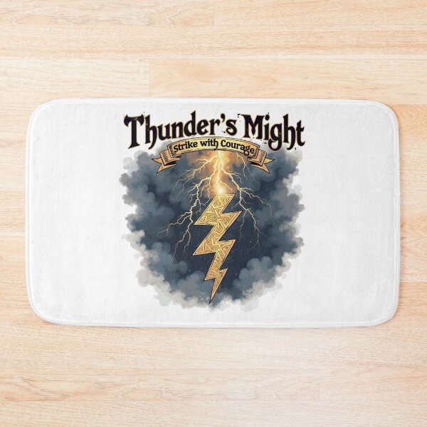 Item preview, ThorChain "Thunder’s Might" Storm Tee designed and sold by TrendVoyager.