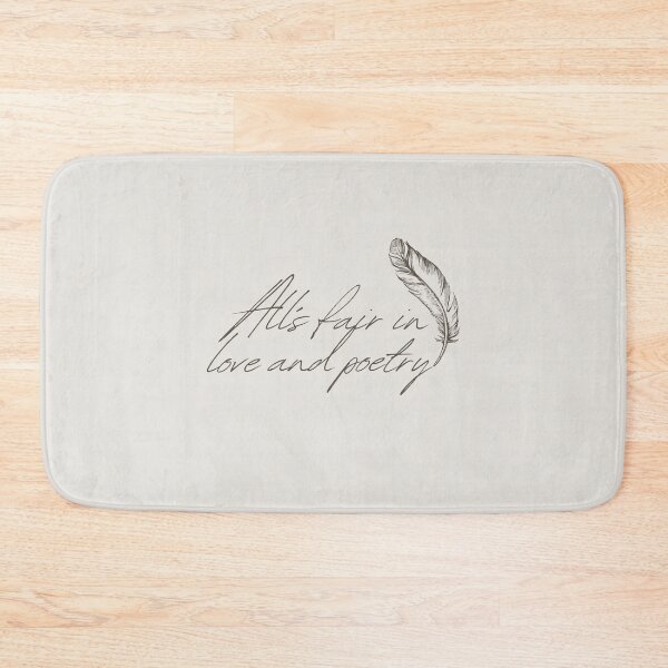 Item preview, TTPD Alls Fair in Love and Poetry designed and sold by KWZCreates.