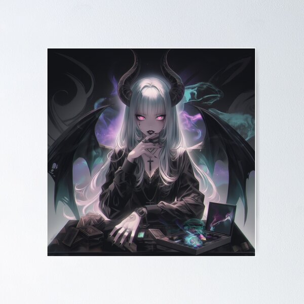 Item preview, Dark Anime Witch designed and sold by CursedbyLilith.