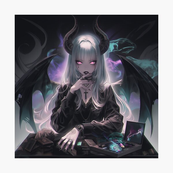 Item preview, Dark Anime Witch designed and sold by CursedbyLilith.