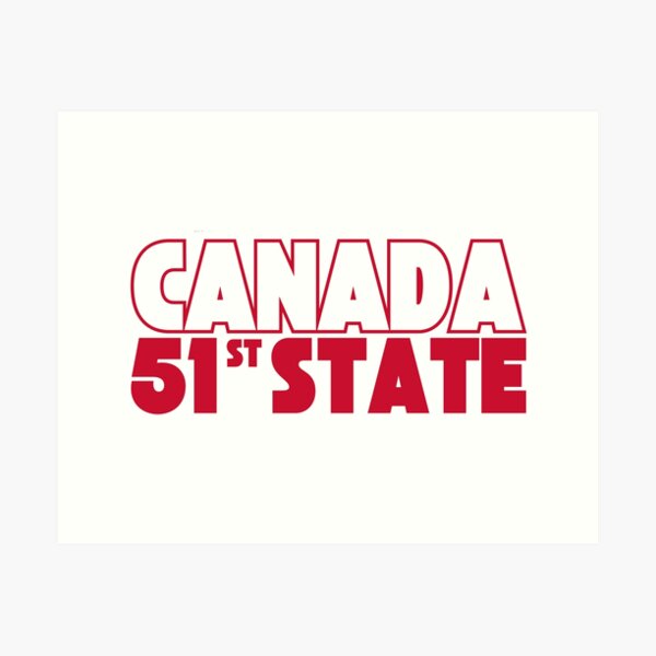 Item preview,  CANADA 51st state designed and sold by Red-forever.