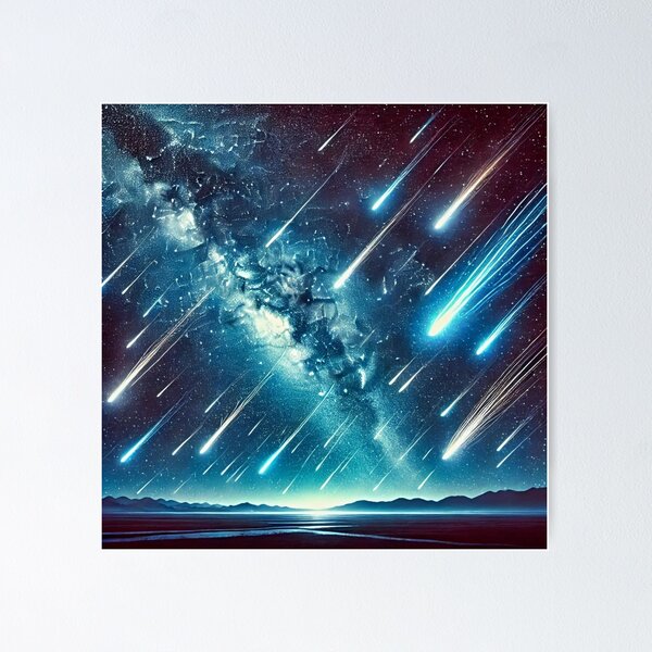 Item preview, The Dance of Shooting Stars designed and sold by GlassPenny.