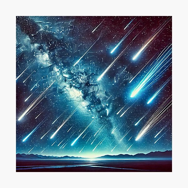 Item preview, The Dance of Shooting Stars designed and sold by GlassPenny.