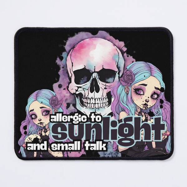 Item preview, Allergic to sunlight and small talk designed and sold by ToxxicApple.