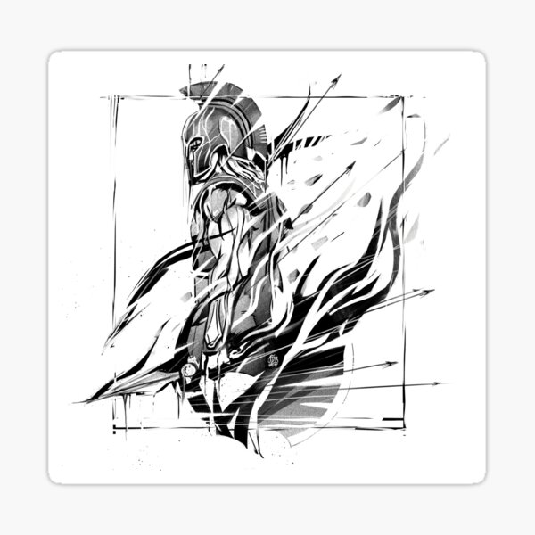 Item preview, Achilles designed and sold by FreeflowArt.