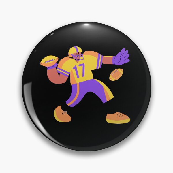 Item preview, American Football cartoon  designed and sold by Catchy-Couture.
