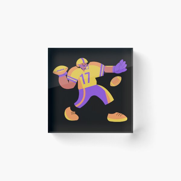 Item preview, American Football cartoon  designed and sold by Catchy-Couture.