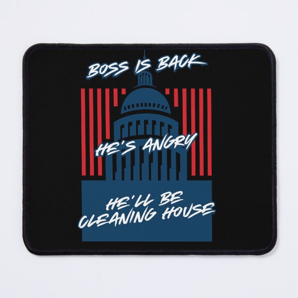 Item preview, Boss is back in the White House designed and sold by FluxDesigner.