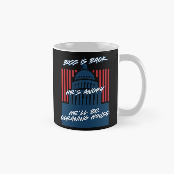 Item preview, Boss is back in the White House designed and sold by FluxDesigner.