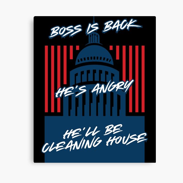 Item preview, Boss is back in the White House designed and sold by FluxDesigner.