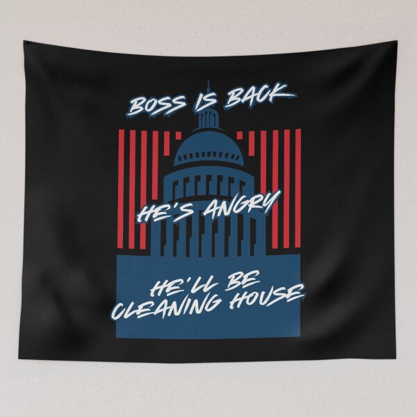 Item preview, Boss is back in the White House designed and sold by FluxDesigner.