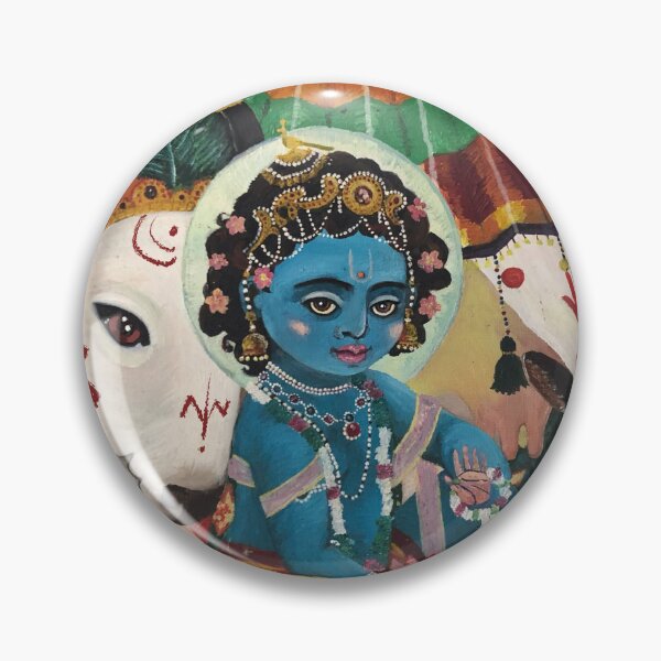 Item preview, Krishna With Cow and Deer designed and sold by Rose House.