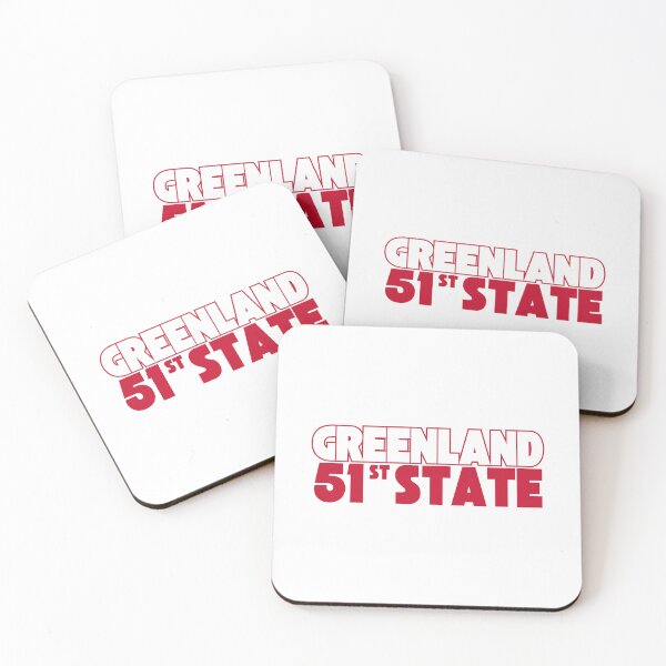 Item preview, Greenland 51st state designed and sold by Red-forever.