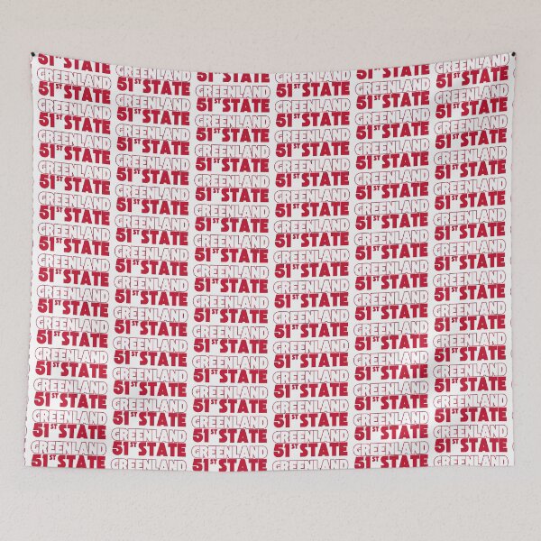 Item preview, Greenland 51st state designed and sold by Red-forever.